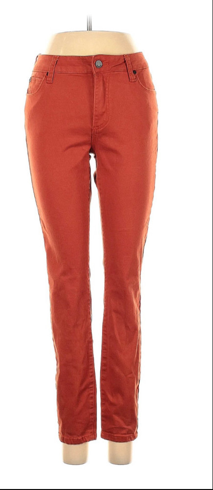 TAHARI ORANGE SKINNY JEANS